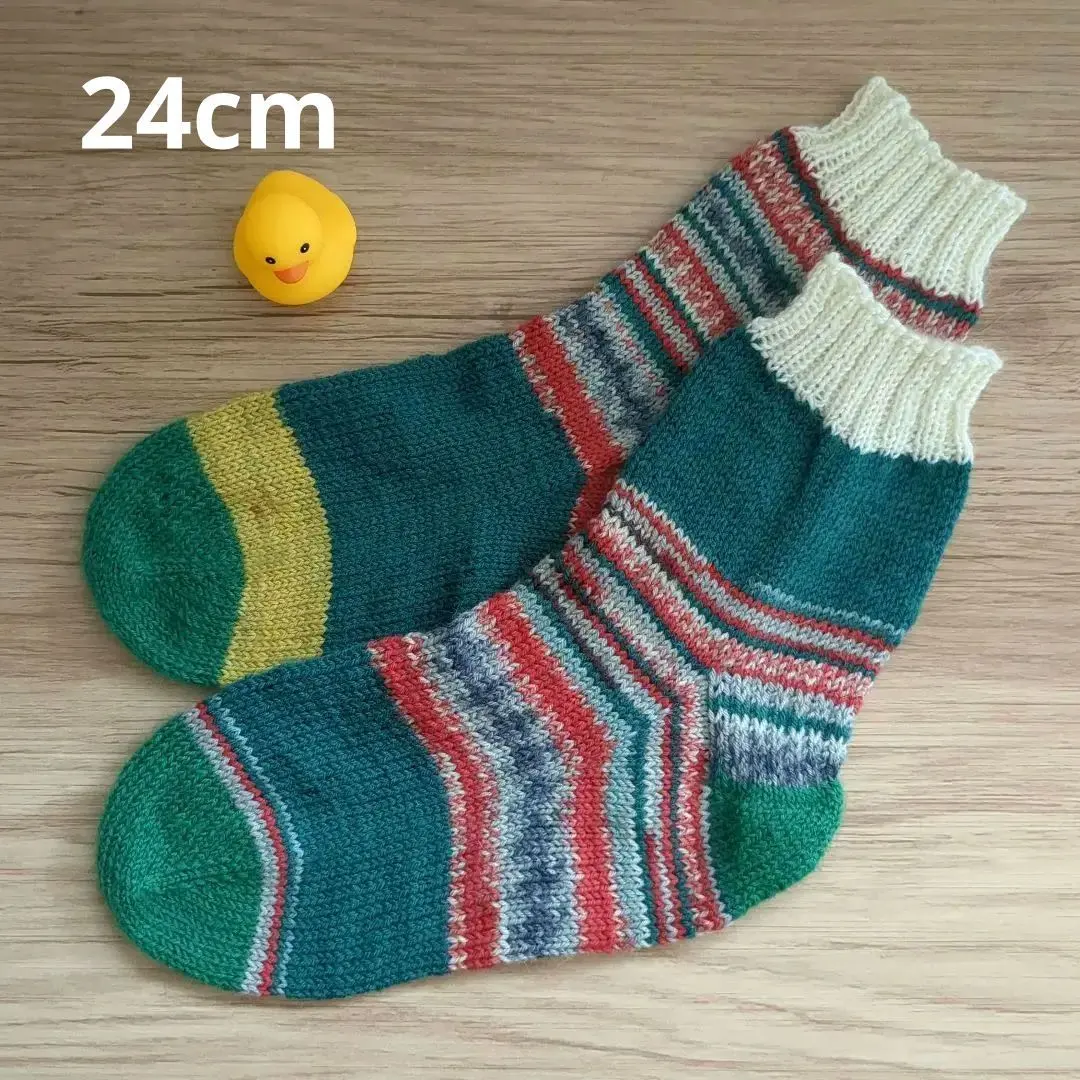 Thumbnail of Regia x Opal Yarn Handmade Socks 24cm [Green]