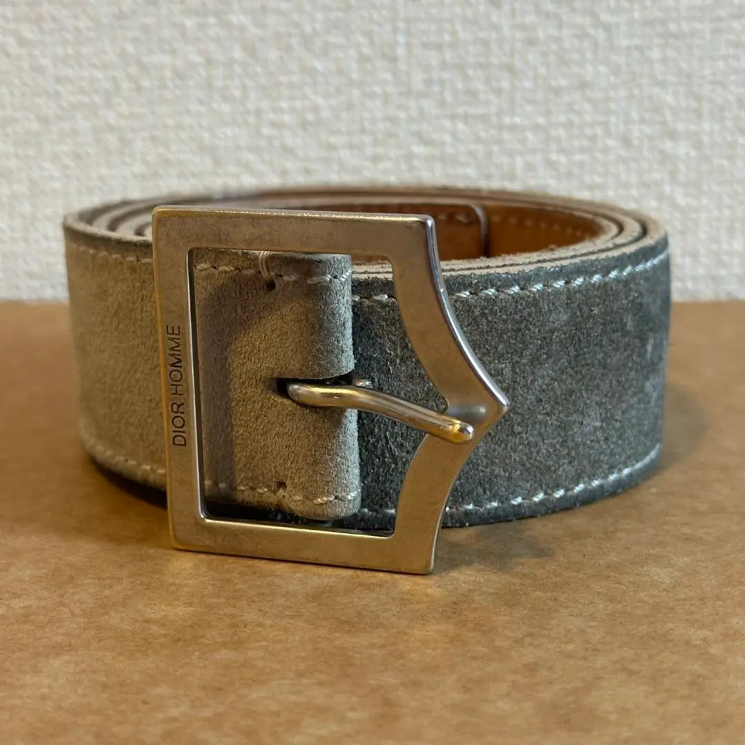 【美品】Dior HOMME ベルト レザー シルバー金具 80 DIOR HOMME（ベルト ・ シルバー/銀色系）のフリマアイテム一覧