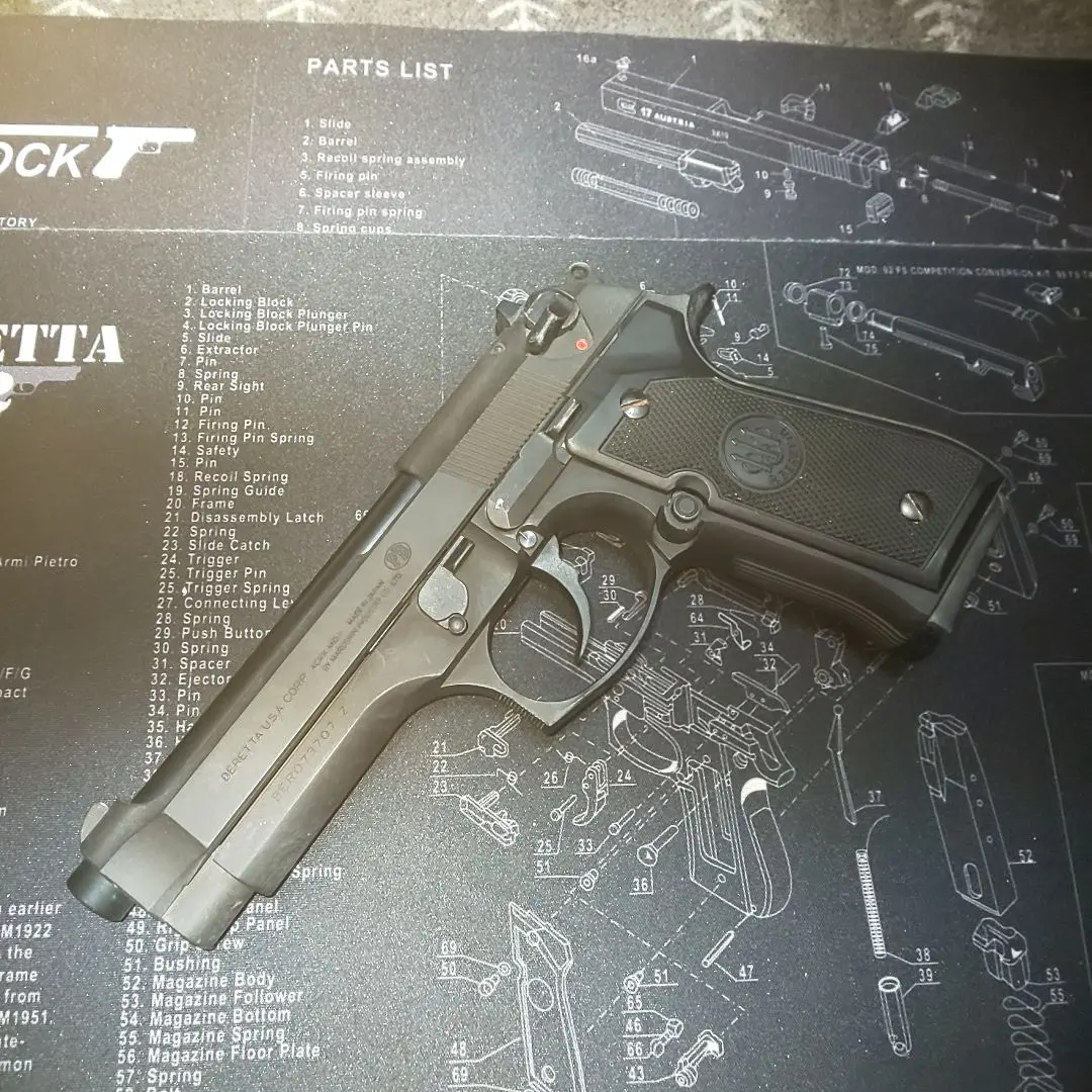 マルシン社　ベレッタ92FS ☆MARUSHIN BERETTA M92FS USA刻印ver | 「一生ハマる遊びに