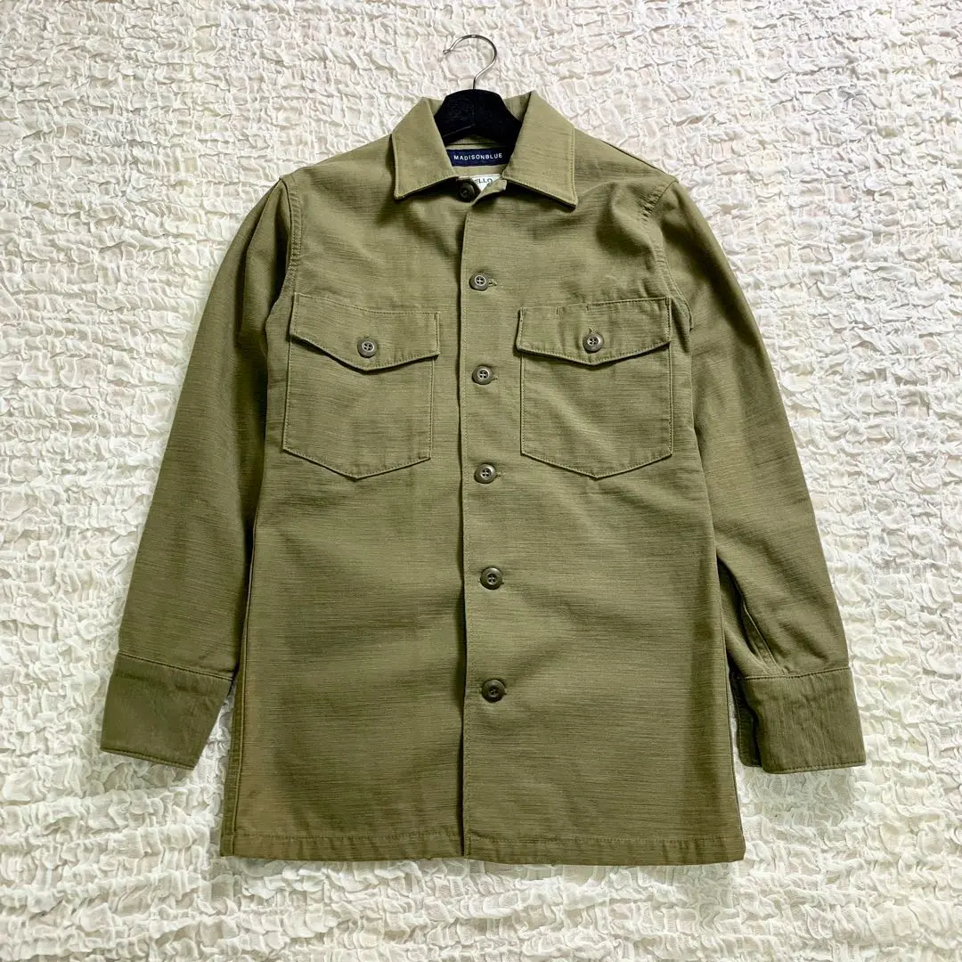 未使用！　マディソンブルー　フィールドジャケット　タグ付き　サイズ01 2025年最新】MADISON BLUE レディース ミリタリージャケットの