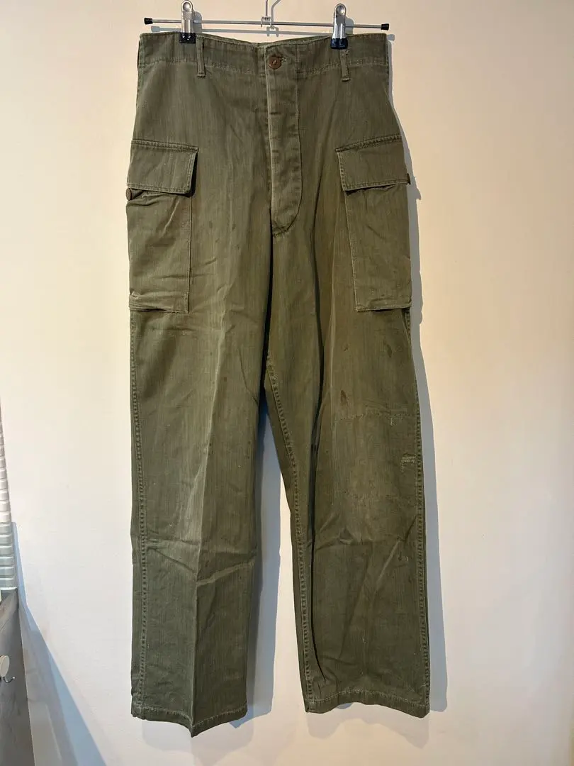 Thumbnail of 40s US Army M-43 Cargo Pants Herringbone HBT