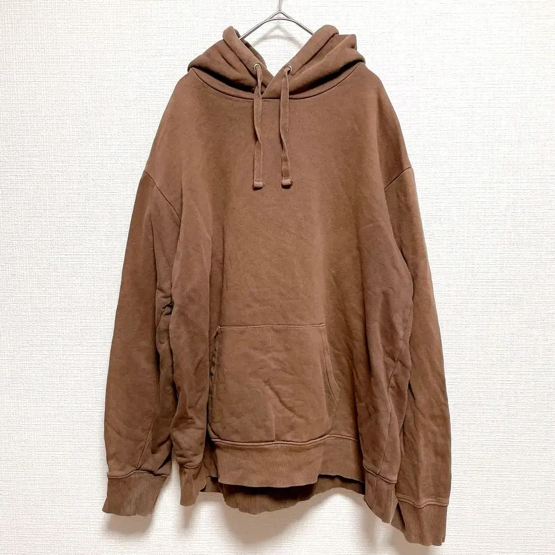 Thumbnail of B.S.T BLUE STANDARD Hoodie XL Brown Plain Organic