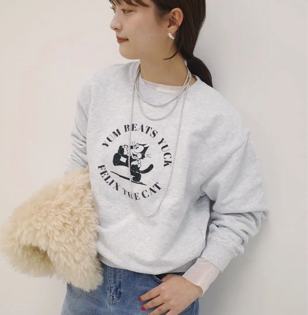 【未使用】スローブイエナバルミーデイズ SLOBE別注 FELIX スウェット 2025年最新】BALMYDAYS / バルミーデイズ slobe別注 felixの人気