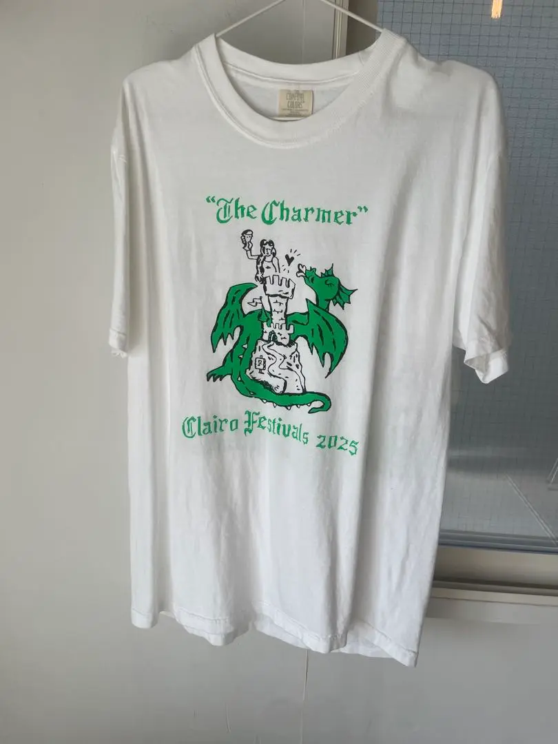 Clairo Charm 公式Tシャツ 完売品 Amazon.co.jp: Limited Edition Clairo Charm Official T-Shirt