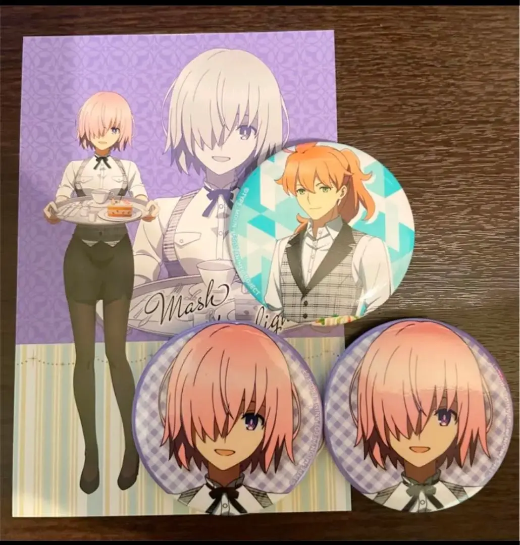 Fate/GrandOrder FGO ローソン 缶バッジ ロマニ・アーキマン