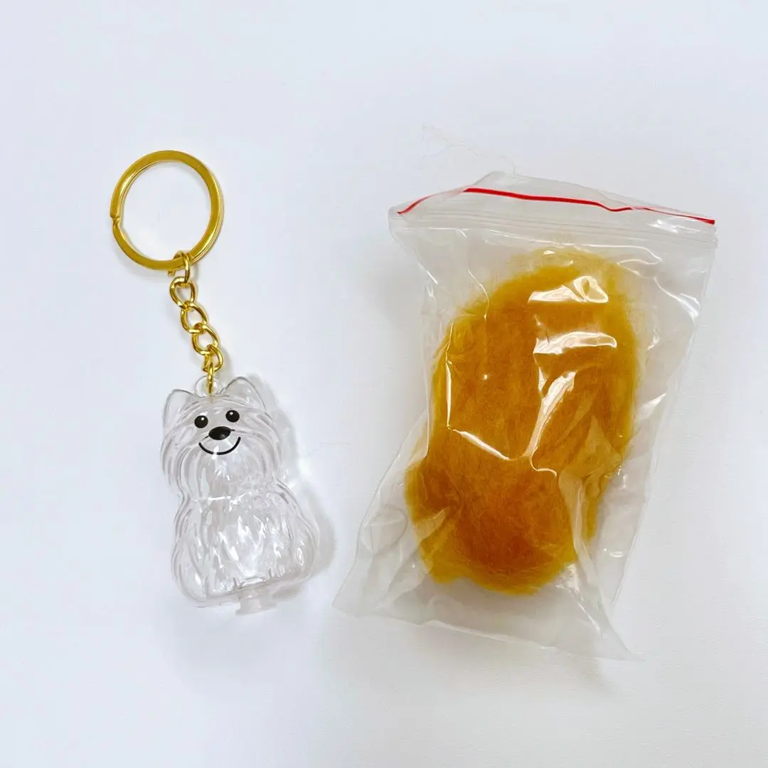 Thumbnail of [Anonymous Delivery] Westie Hairball Pet Hair Keychain West Highland White Terrier