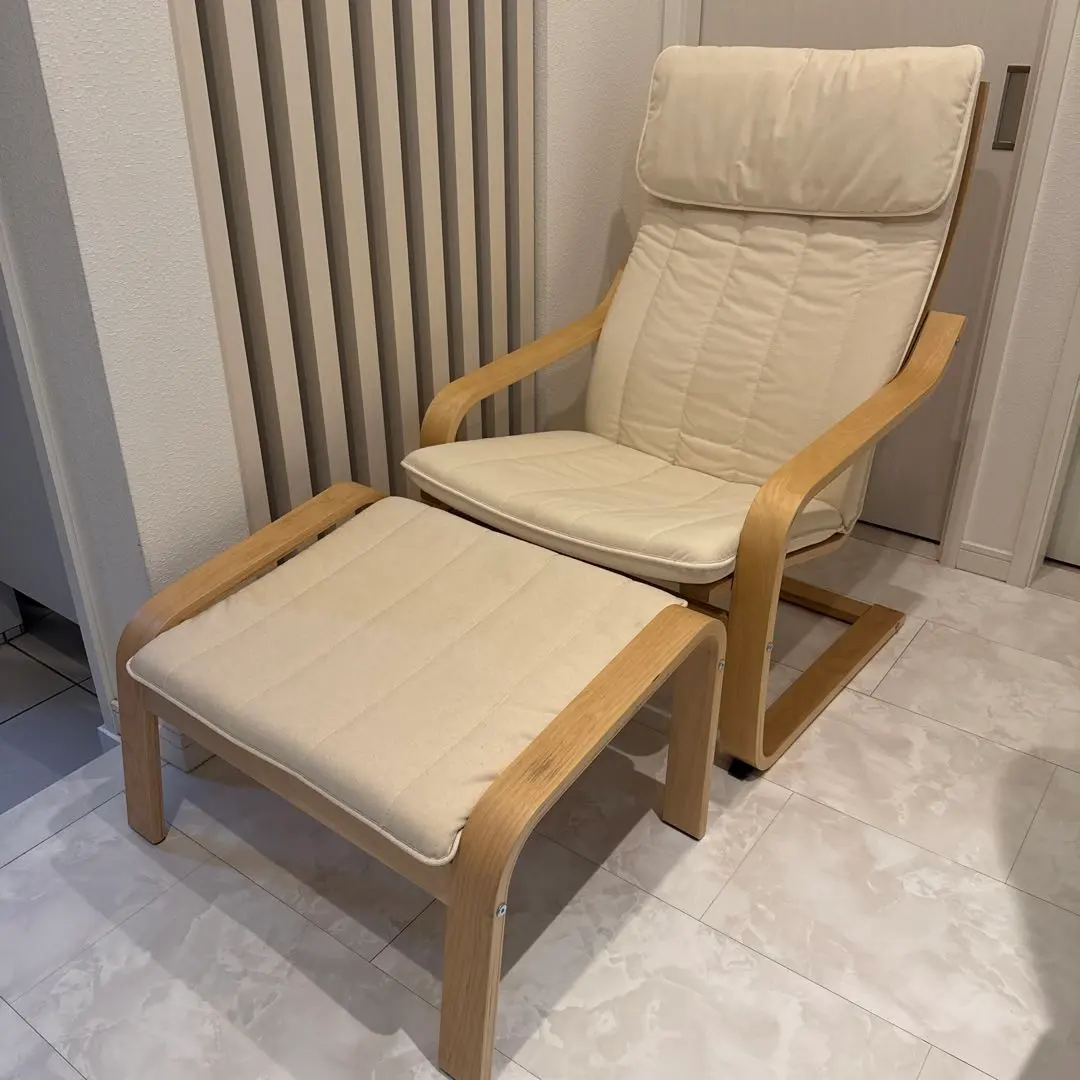 IKEA ポエング、オットマン【引き取りで値下げ】 2025年最新】イケア ポエング オットマンの人気アイテム - メルカリ