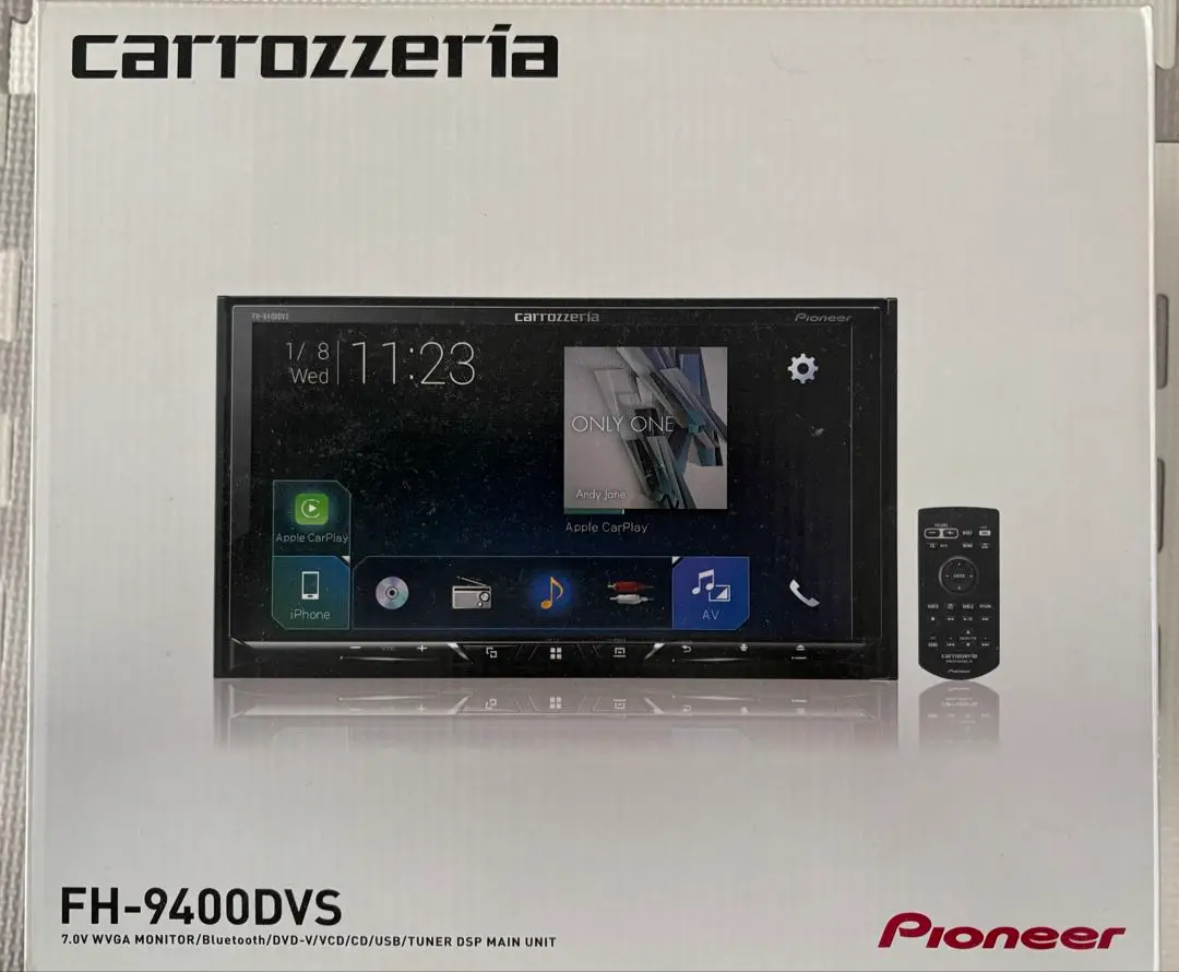 画面保護済  FH-9400DVS 付属品全て有 Apple CarPlay対応 画面保護済 FH-9400DVS 付属品全て有 Apple CarPlay対応