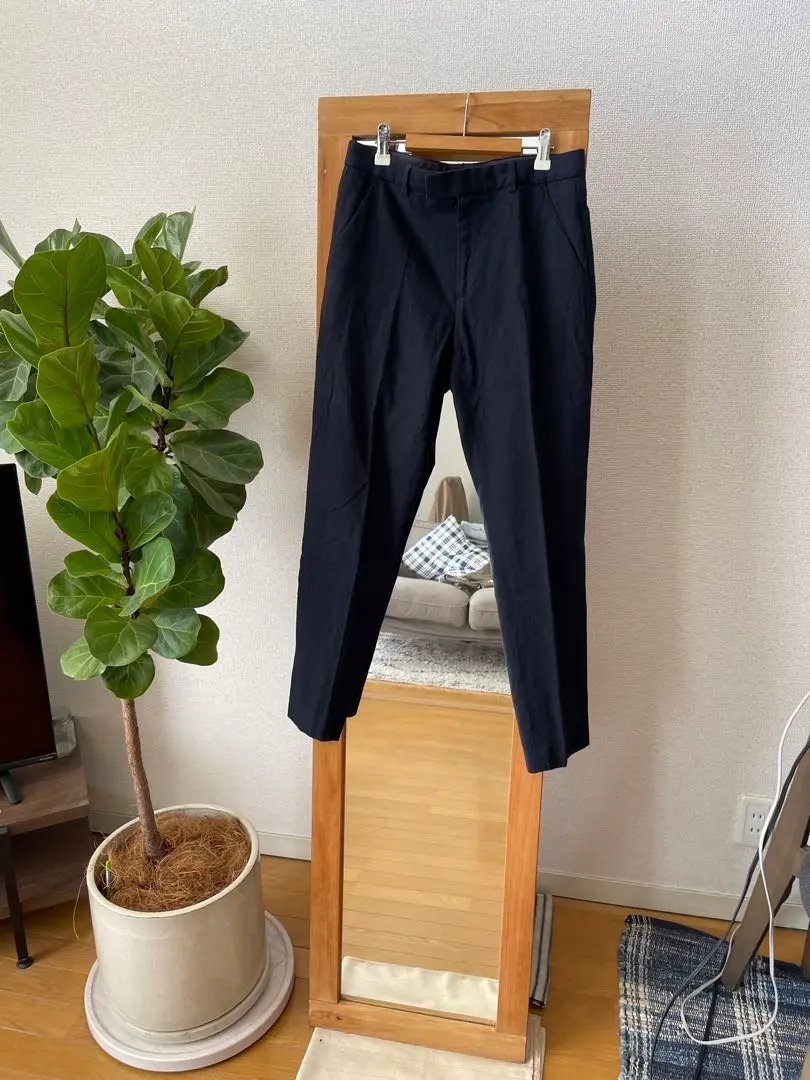 90s A.P.C. ストレート スラックス ブラック 黒 2025年最新】A.P.C. シルエット：ストレート メンズ スラックス