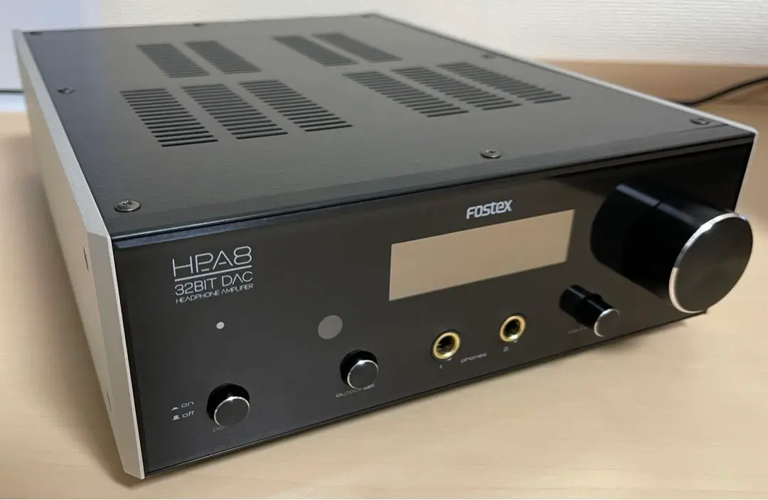 (未使用･未開封品)　FOSTEX ヘッドホンアンプ 32bit D/A変換器内蔵 ハイレゾ対応 HP-A8 p1m72rm 中古】(未使用・未開封品) FOSTEX ヘッドホンアンプ 32bit D/A