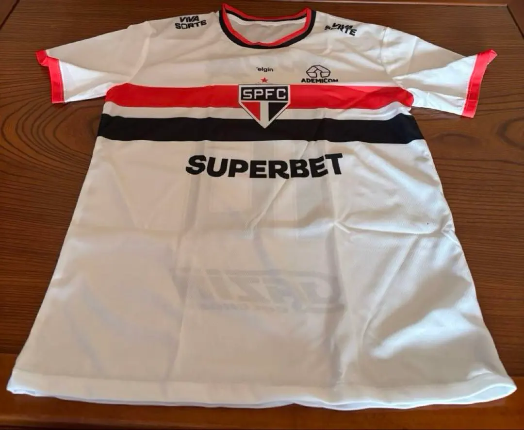Thumbnail of Captain Tsubasa Sao Paulo FC Number 10 Polyester Shirt