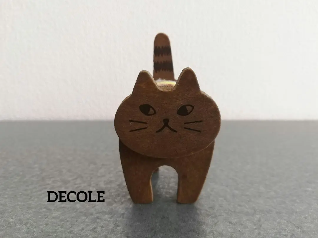 DECOLE デコレ メモスタンド セット 木製 レトロ アンティーク