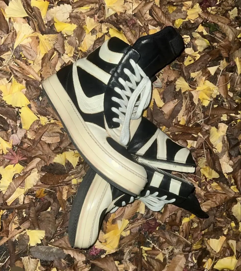 Rick Owens 14SS ジオバスケット　初期モデル　サイズ43 Rick Owens リックオウエンス スニーカー 初期 DUNK ジオ