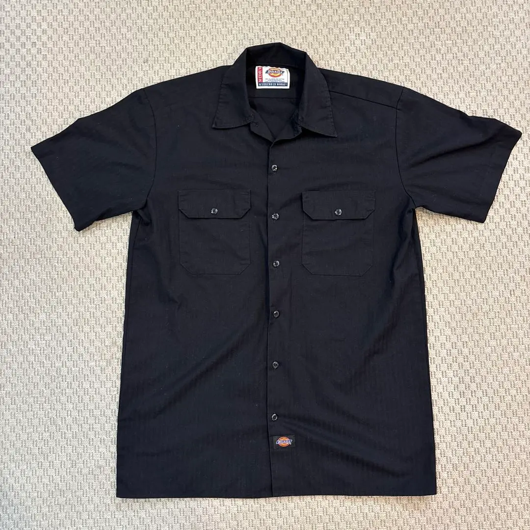 Thumbnail of Dickies Black Short Sleeve Work Shirt