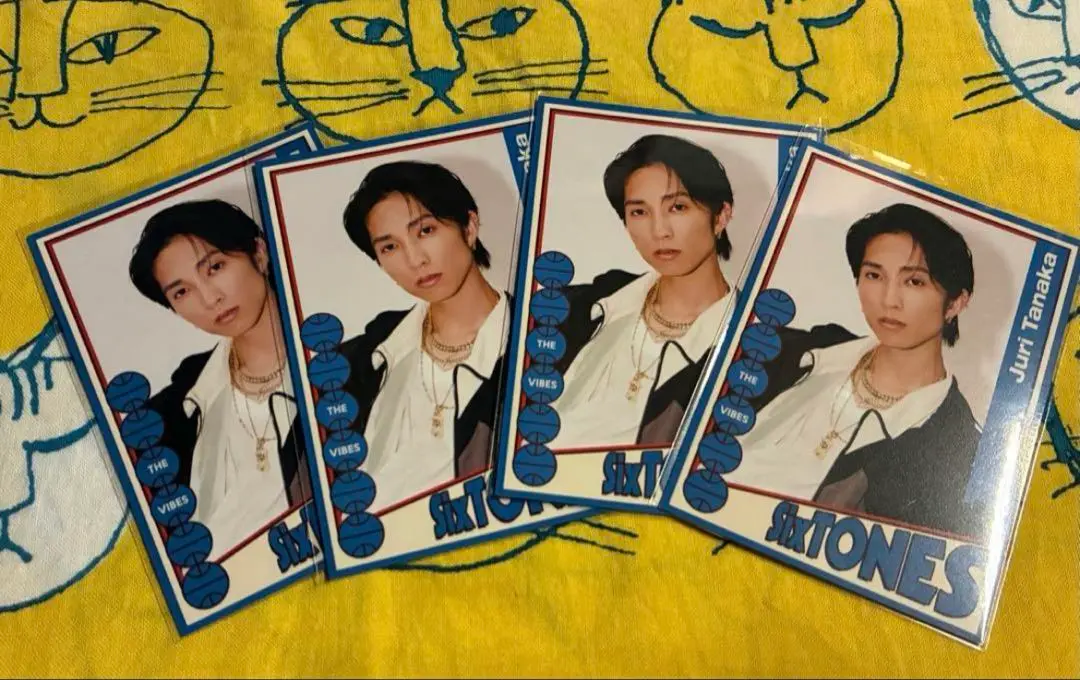 Thumbnail of ③⭐︎SixTONES Juri Tanaka⭐︎...Original Photo Card 4-Piece Set