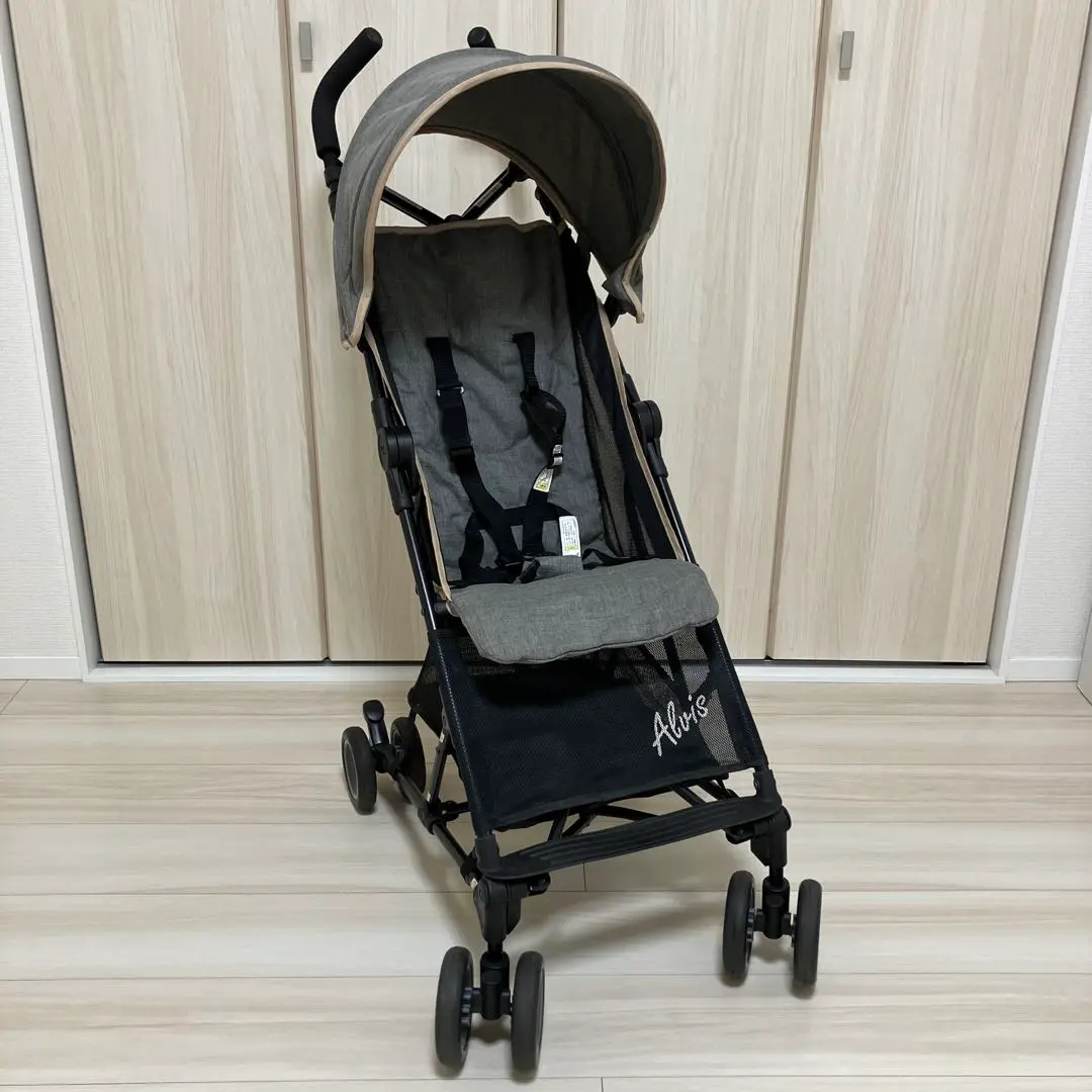 【美品】西松屋 B型ベビーカー アルビス コンパクト2 バギー 小さく畳める ベビーカー アルビス コンパクト ネオ 西松屋 7ヶ月～ バギー 3