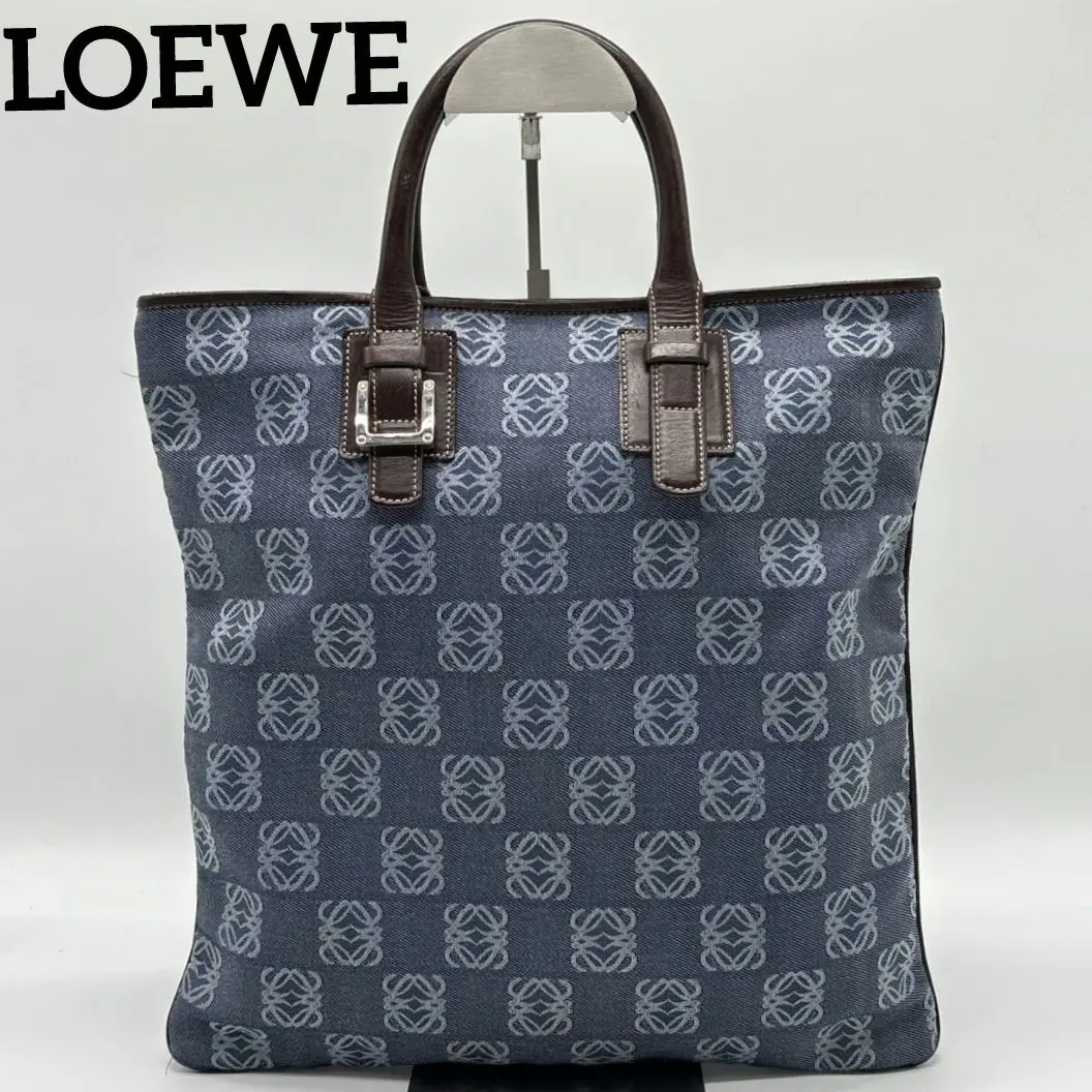 ロエベ LOEWE ショッパートート クラウン デニム トートバッグ ショルダー 楽天市場】【バッグ】LOEWE ロエベ アナグラム ショッパー