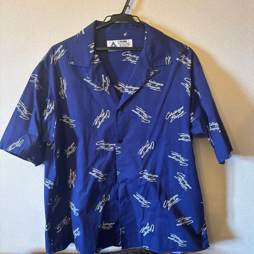 CHALLENGER バンダナ柄 半袖シャツ L CHALLENGER チャレンジャー S/S BANDANNA SHIRTS CLG-SH011-001