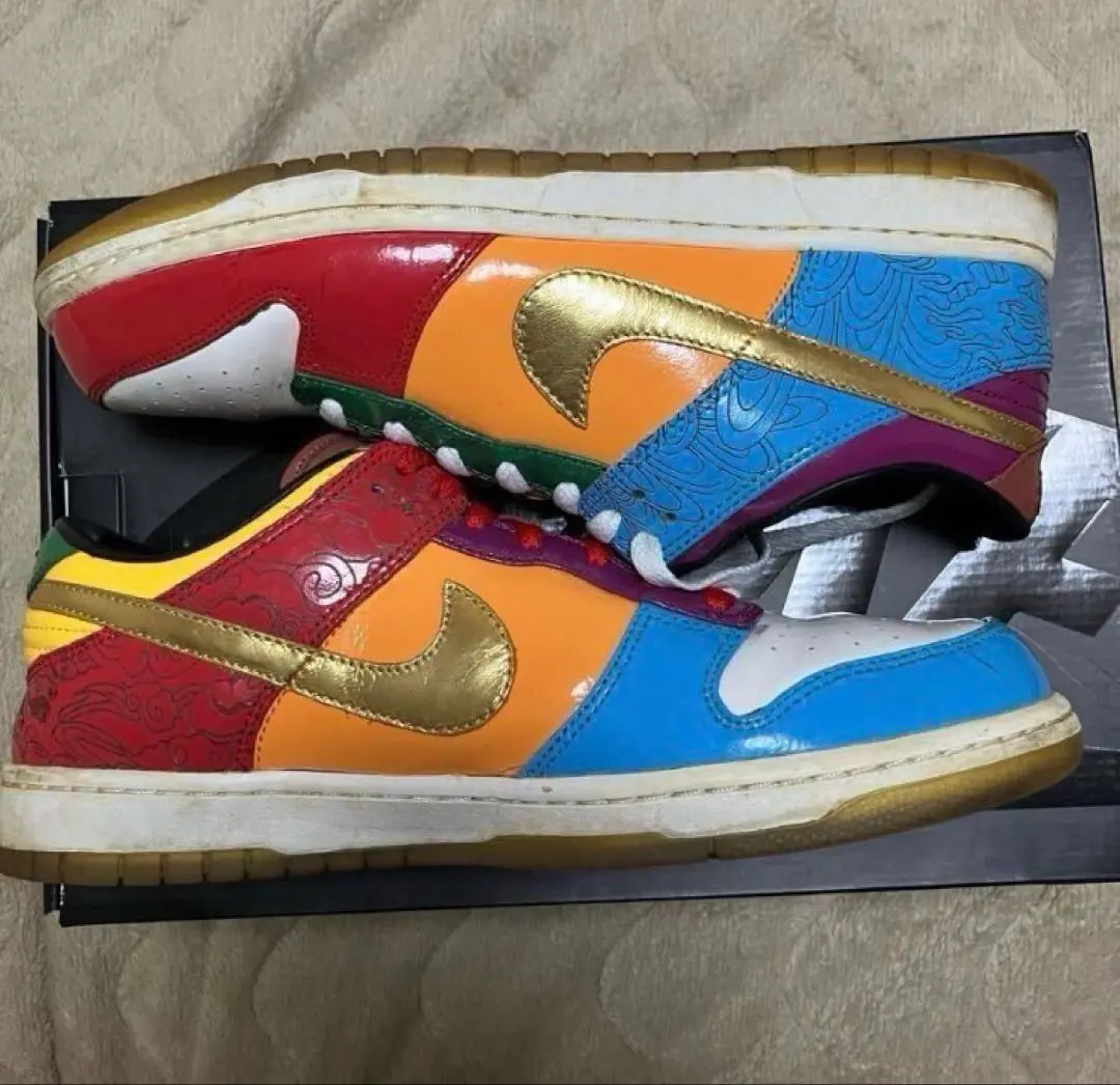 ナイキ ご当地ダンク　山笠　NIKE YAMAKASA DUNK NIKE 未使用品 ナイキ DUNK LOW PREMIUM FUKUOKA YAMAKASA 2008