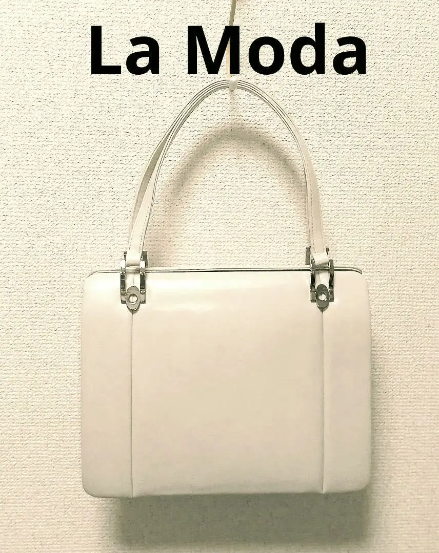 未使用　La moda Elegance ラモーダハセガワ ハンドバッグ南京錠付 楽天市場】ラモーダハセガワ la moda hasegawa バッグ