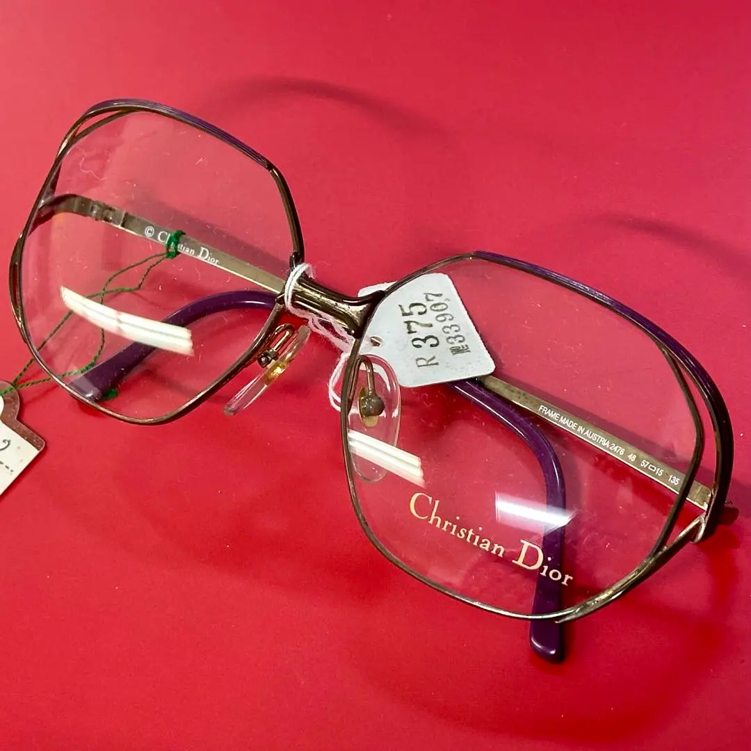 Dior　メガネフレーム　CD3290F 眼鏡　メガネ　伊達 極美品 DiorメガネフレームCD3290F 眼鏡メガネ伊達 極美品