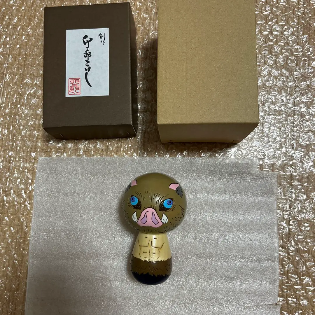 卯三郎こけし 鬼滅の刃 4体セット 炭治郎 禰豆子 善逸 伊之助 美品 卯三郎こけし 鬼滅の刃 4体セット 炭治郎 禰豆子 善逸 伊之助 美