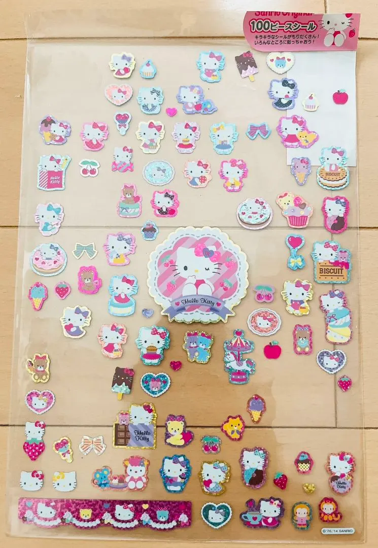 Thumbnail of Hello Kitty Stickers 100 Pieces Sparkling Sanrio