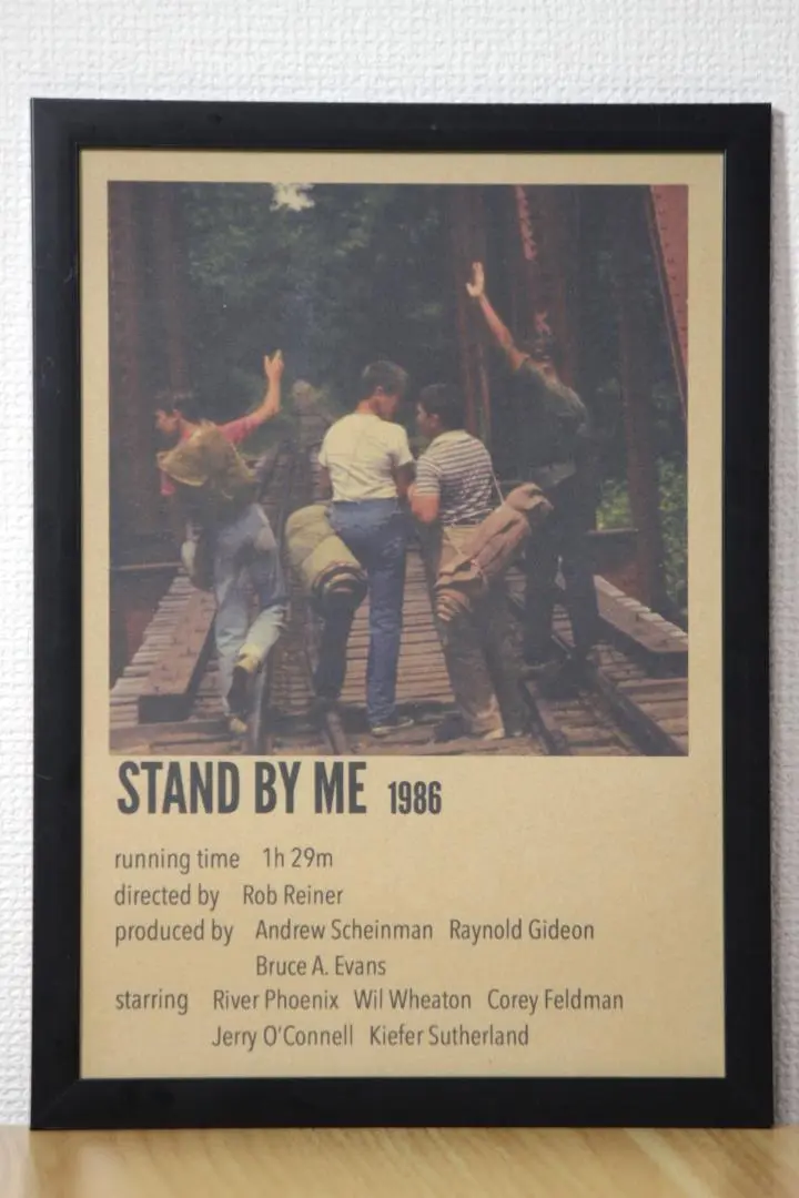 【額縁付き】Stand by Me スタンドバイミー A2 ポスター 額縁付き】Stand by Me スタンドバイミー A2 ポスター - メルカリ
