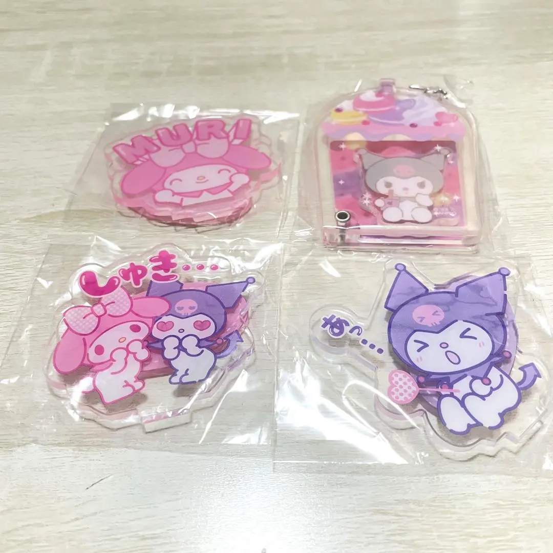 Thumbnail of Sanrio My Melody Kuromi Acrylic Keyholder Charm