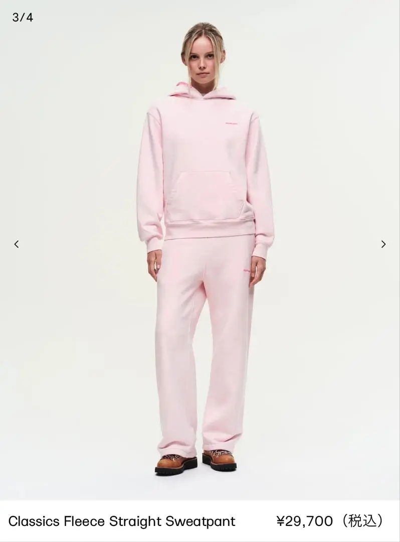 新品　madhappy gap コラボ スウェット ピンク 新品 madhappy gap コラボ スウェット ピンク