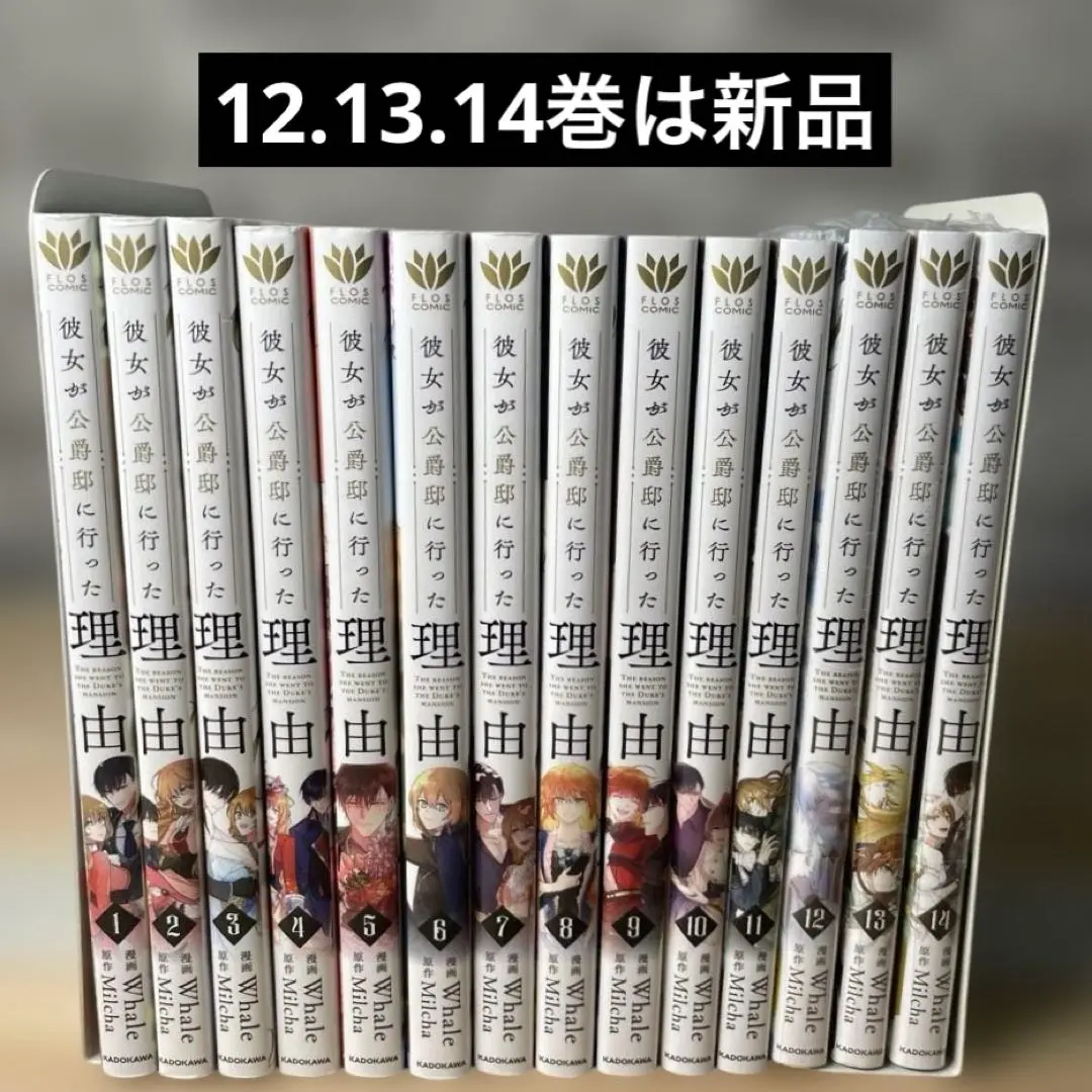 彼女が公爵邸に行った理由 全巻(1～14巻) 初版＋帯付き - メルカリ