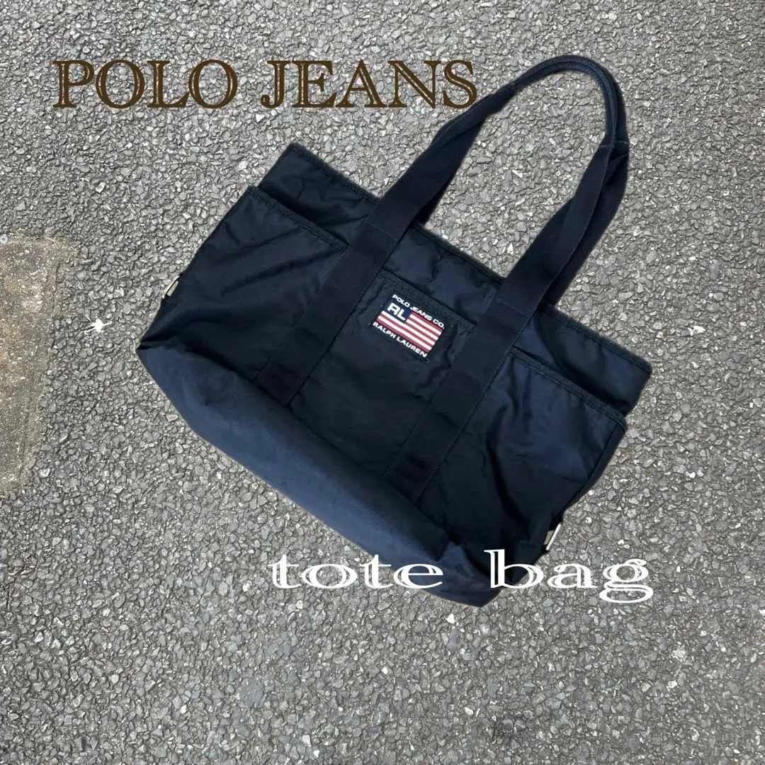 POLO JEANS COMPANY ヴィンテージトートバッグ m_63825407a0e6c6bcb494e24f.jpg