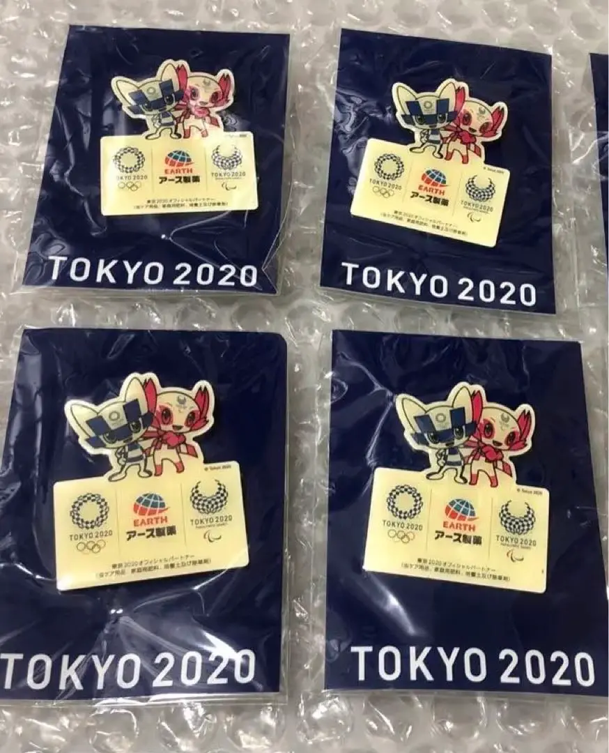 東京オリンピック　東京五輪　ピン　ピンバッジ　アース製薬 Yahoo!オークション - 【非売品限定】東京2020 五輪オリンピック