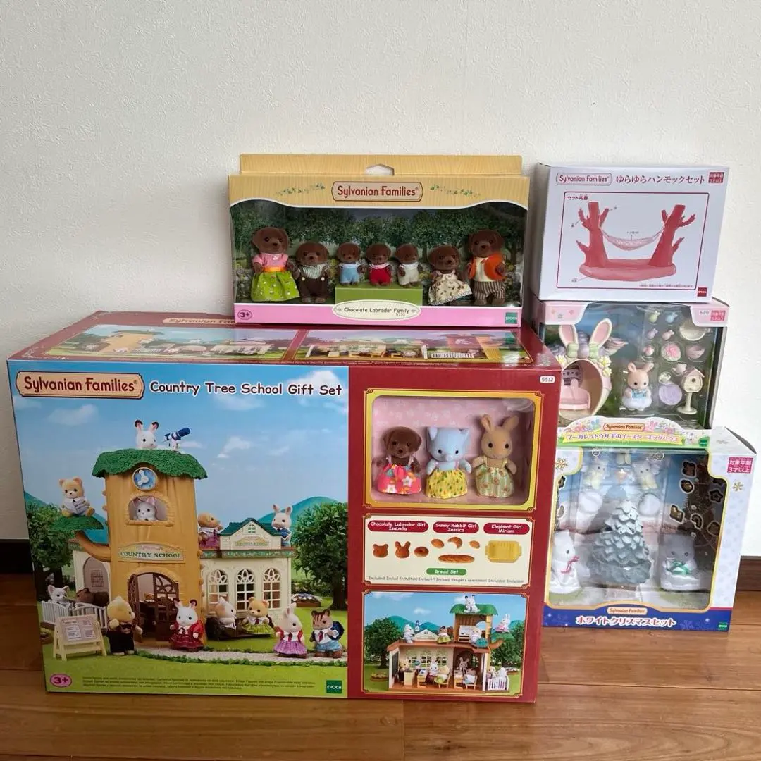 【匿名配送　全新未開封】森林家族 組合售 的縮圖