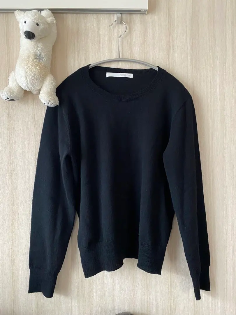 Thumbnail of Spick & Span Black Knit Sweater Long Sleeve
