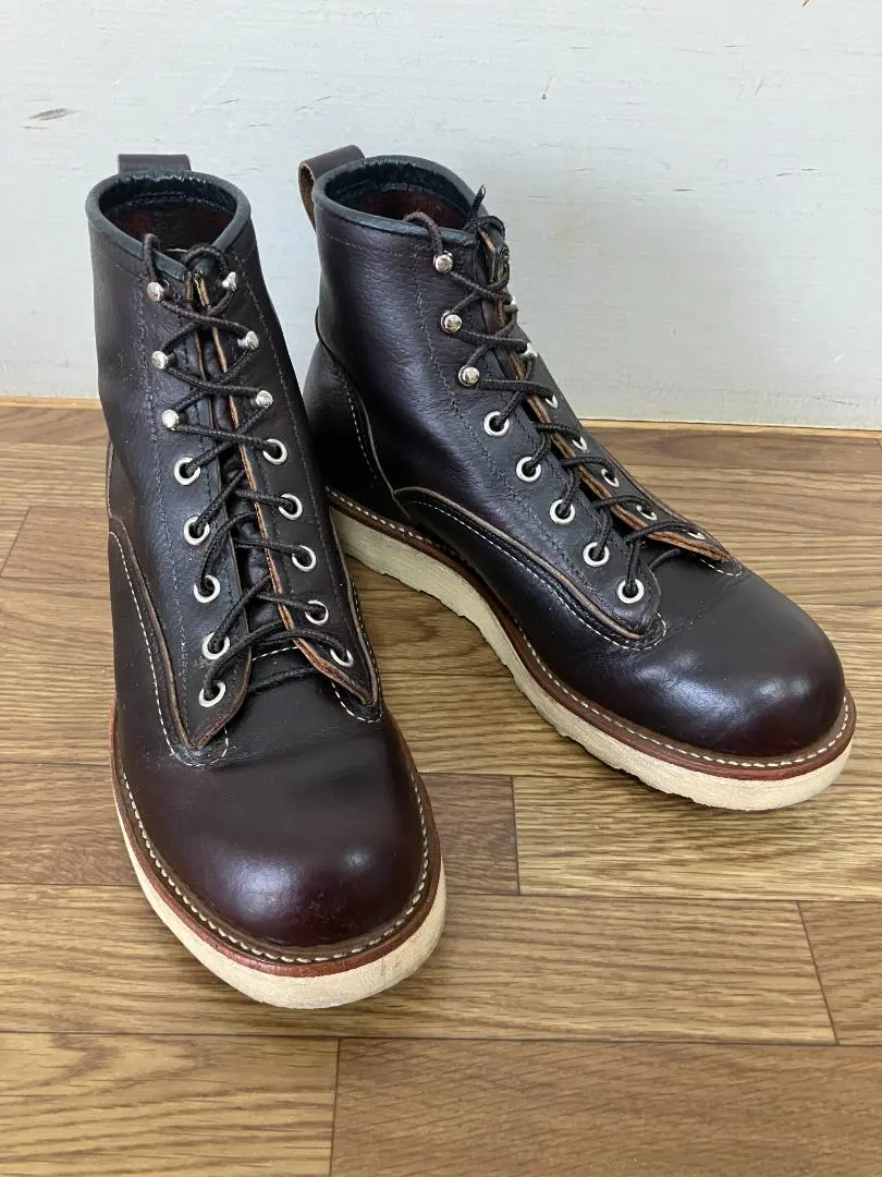 Thumbnail of REDWING Red Wing 2906 Lineman Boots 7D Brown