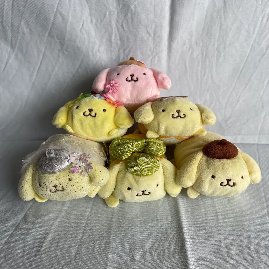 ポムポムプリン まめぷち　5点セット 2025年最新】ポムポムプリン まめぷちマスコットの人気アイテム