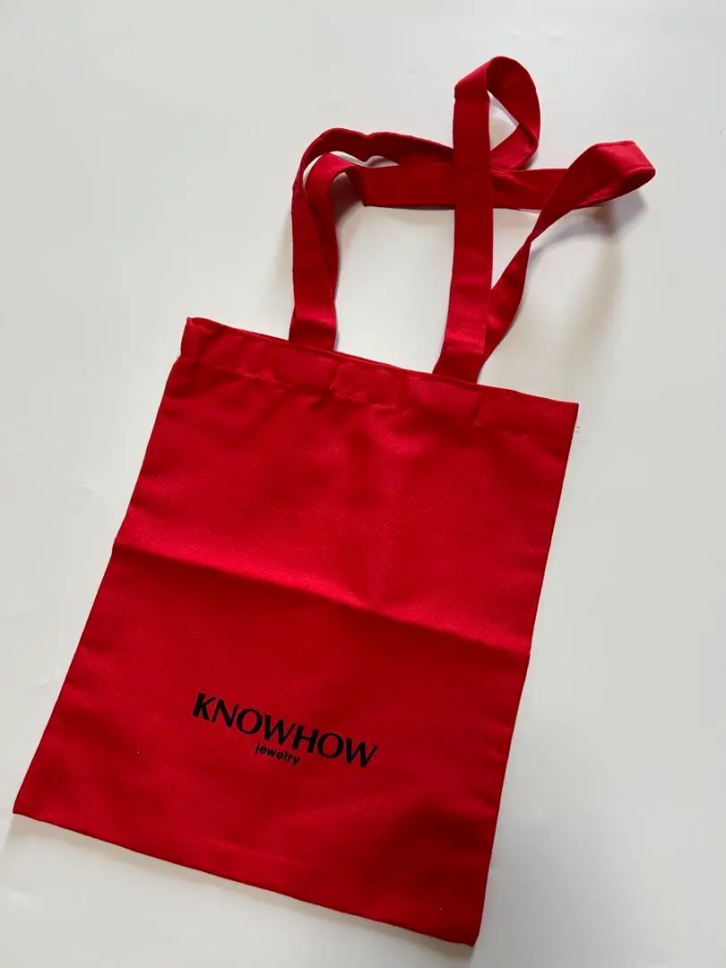 NOWHOW CHUCK 巾着 赤