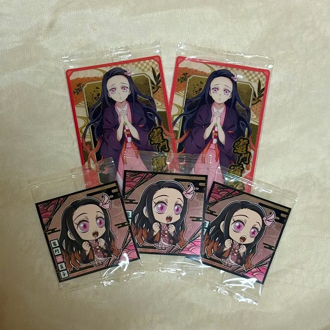 Thumbnail of Demon Slayer Wafer Cards: Nezuko Kamado Set