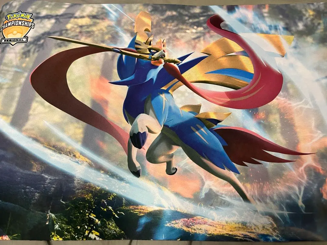 ザシアン海外プレイマット 新品】ポケモンカードゲーム ラバープレイマット 海外版