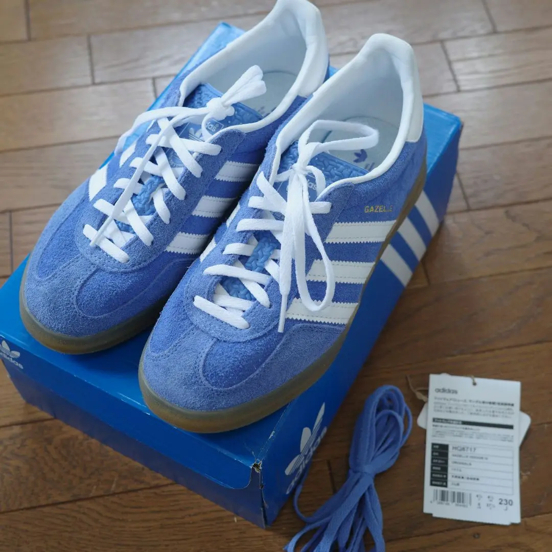 柴田ひかり アディダス ガゼル インドア 26cm 6月11日発売【adidas TOKYO ENERGY GAZELLE INDOOR】柴田ひかり