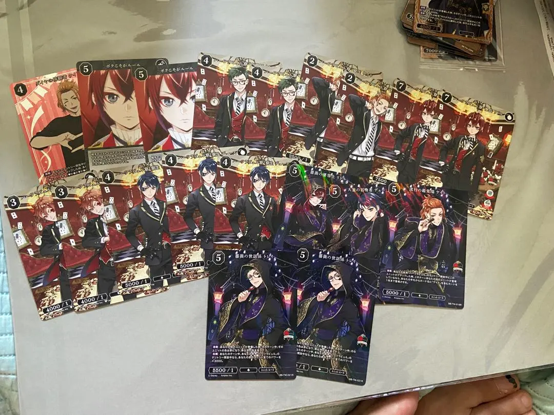 Thumbnail of Twisted Wonderland Build Divide Card Riddle Trey Ace Deuce Cater