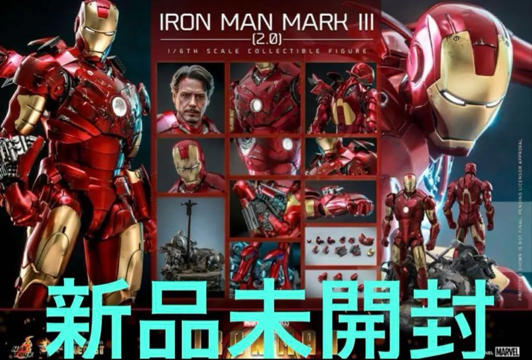 アラーム　アイアンマン マーク3 2.0版　スペシャルエディション ムービー・マスターピース DIECAST】『アイアンマン』1