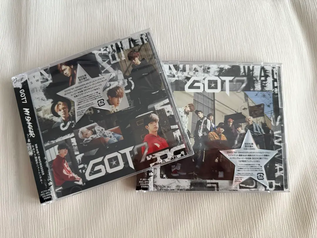 GOT7 サイン付きCD Aチームセット GOT7 韓国ミニアルバム『WINTER HEPTAGON』2025年1月リリース