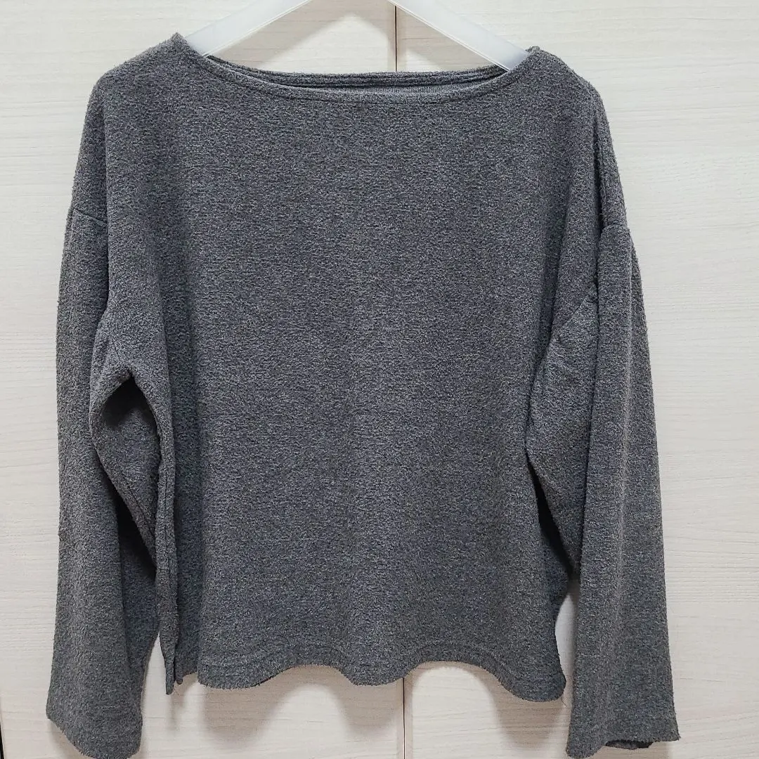 Thumbnail of Gray Cut and Sew Long Sleeve L