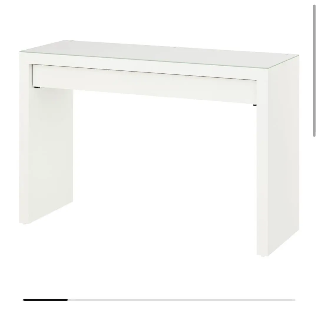 IKEA ドレッサーブリムネス ブラック(直接引き取り可) BRIMNES ブリムネス ドレッシングテーブル, ホワイト, 70x42 cm