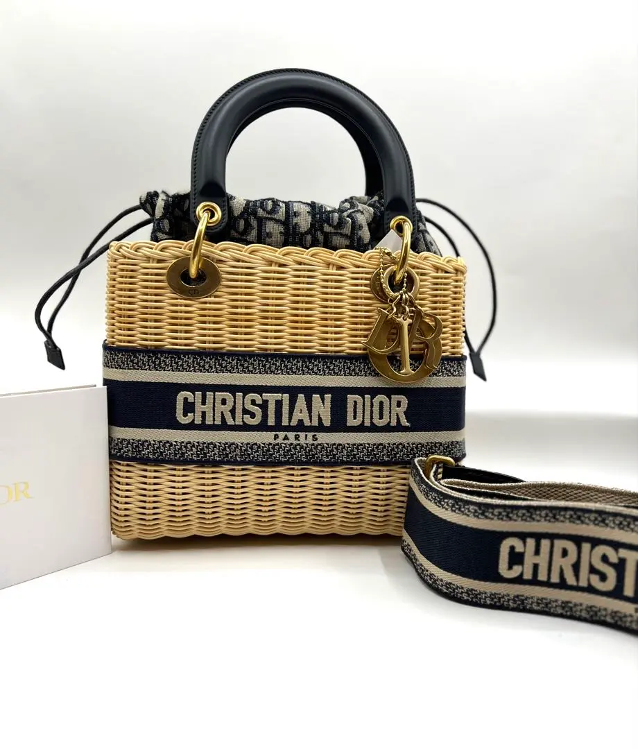 【完全未使用品】【レア商品】Christian Dior かごバッグ Christian Dior - Christian Dior かごバッグの通販 by