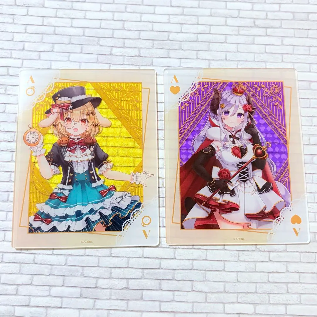 Thumbnail of Nanashi Inc. Acrylic Card - Haneru Inaba, Mary Saionji
