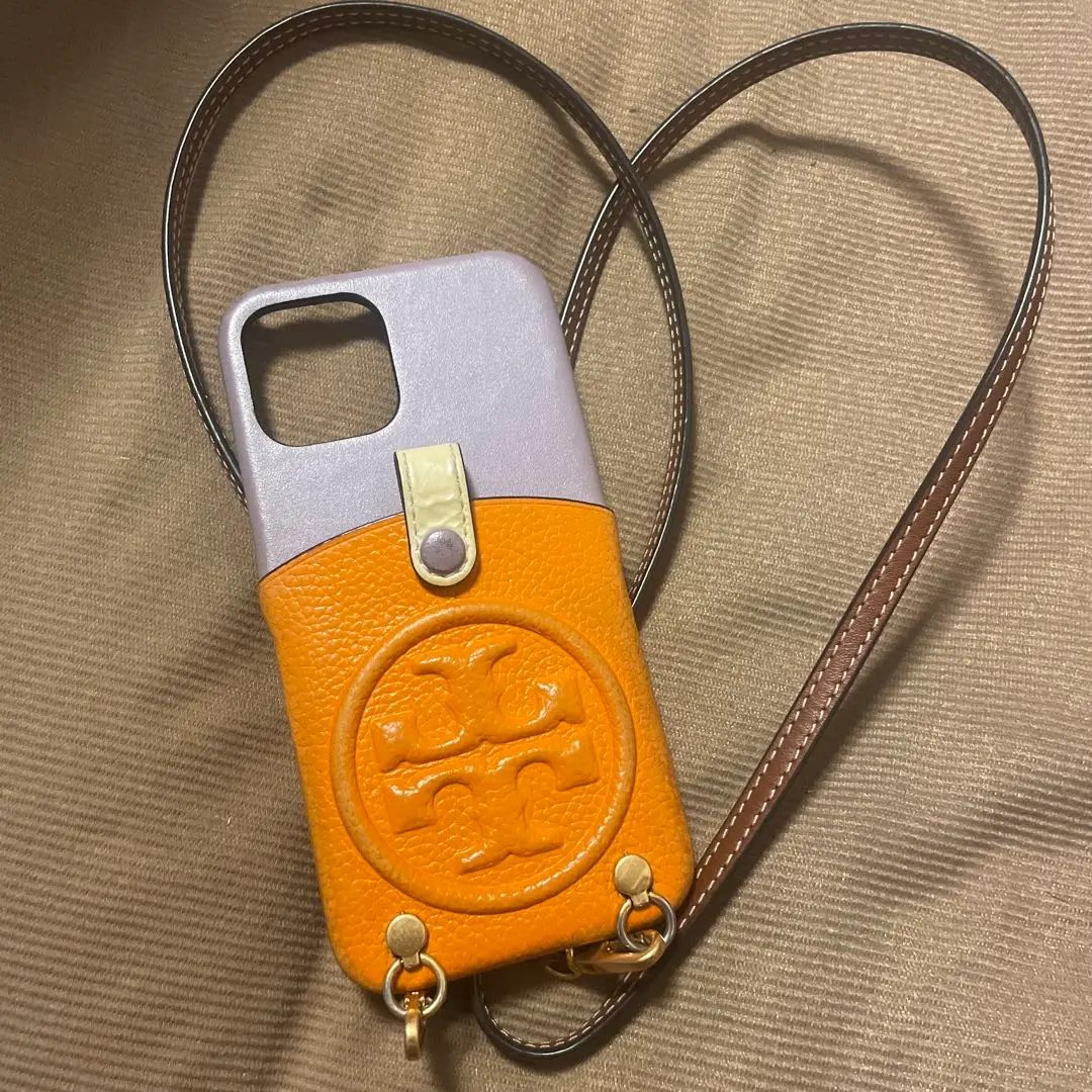 【美品】TORY BURCH トリーバーチ12／12PRO スマホース 美品】TORY BURCH トリーバーチ12／12PRO スマホース