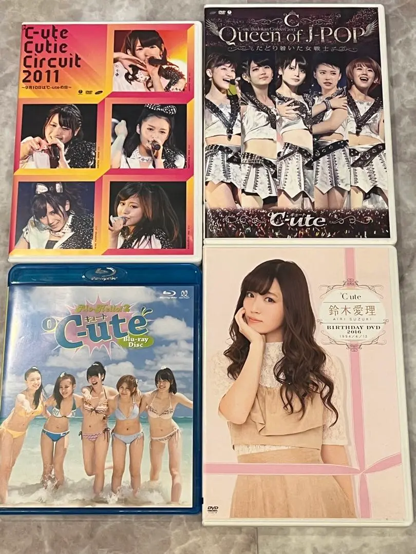 鈴木愛理 FCイベントDVD 4本セット ℃-ute